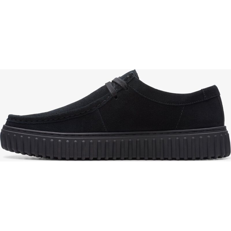 Clarks Torhill Lo Men's Black Suede