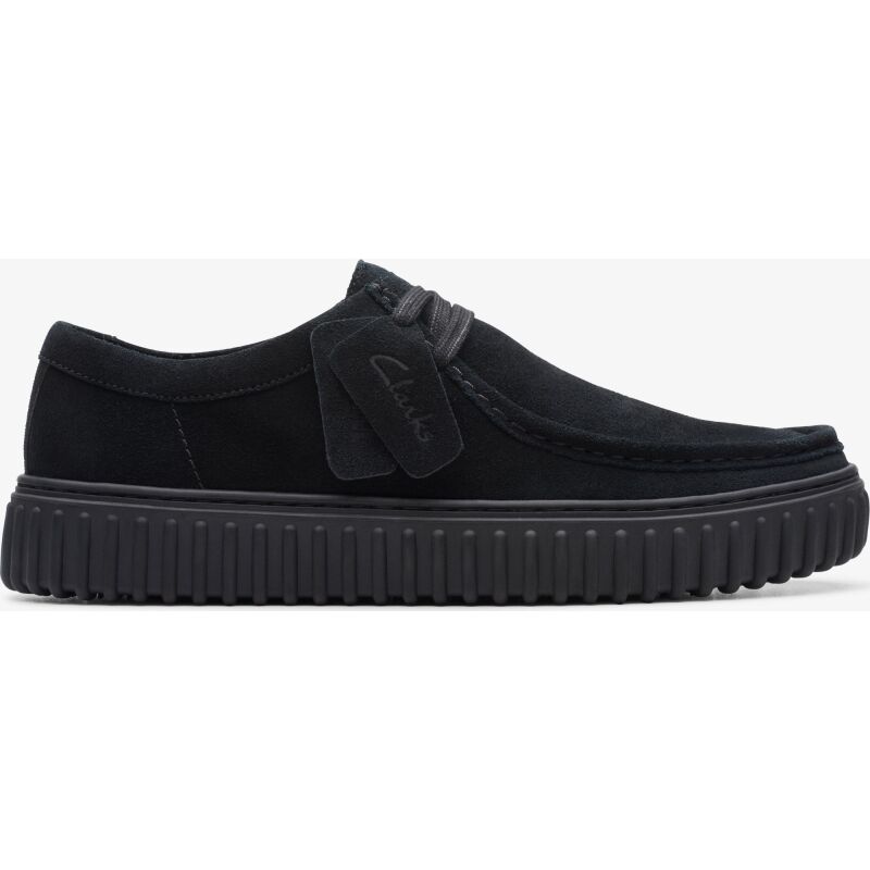 Clarks Torhill Lo Men's Black Suede