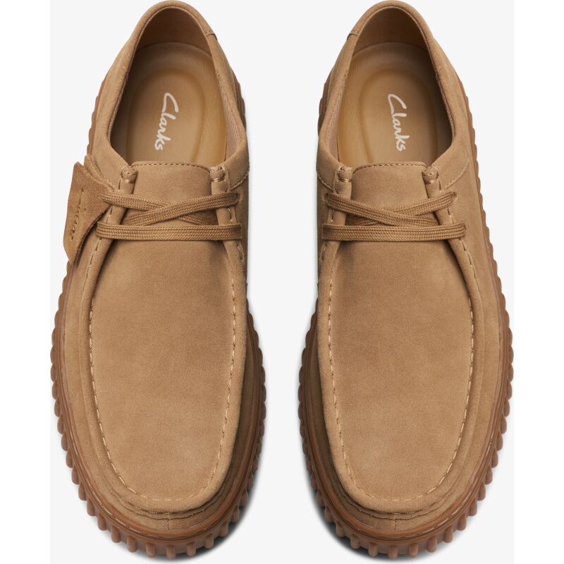Clarks Torhill Lo Men's Dark Sand Suede