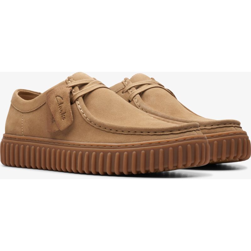 Clarks Torhill Lo Men's Dark Sand Suede