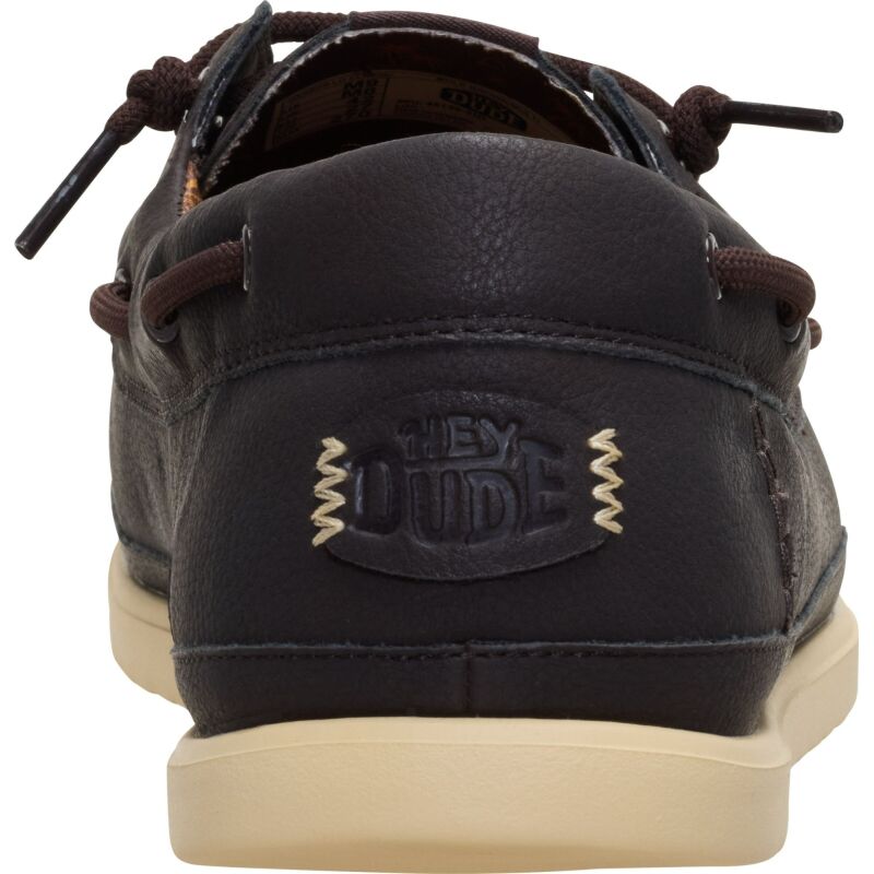 HEYDUDE Harbor Lo Classic Men's Mole Brown/Multi