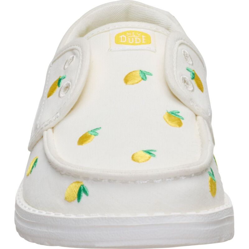 HEYDUDE Wendy Cru Embroidered Women's Egret/Multi