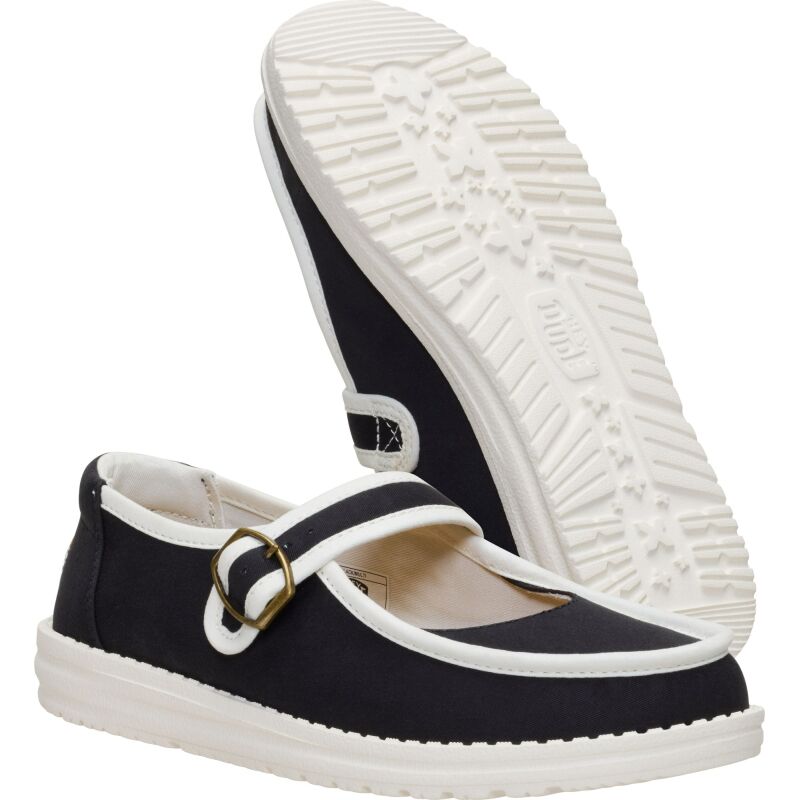 HEYDUDE Wendy Jane Washed Twill Women's Black/Multi