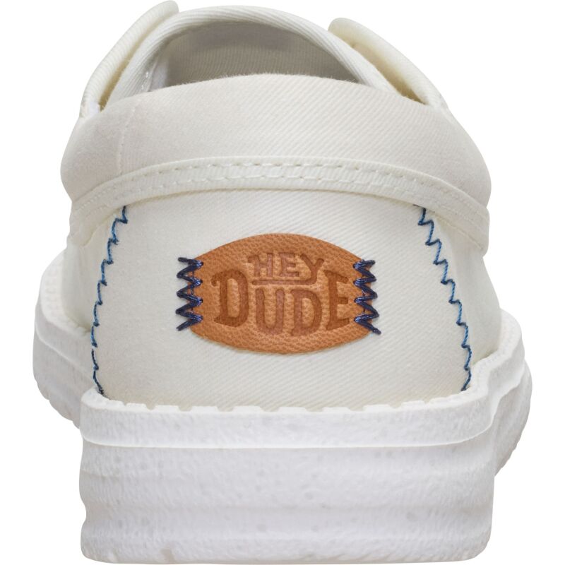HEYDUDE Wendy Cru Stretch Canvas Women's Snow White
