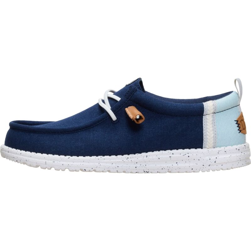 HEYDUDE Wally Craft Linen Men's Navy Blazer/Multi