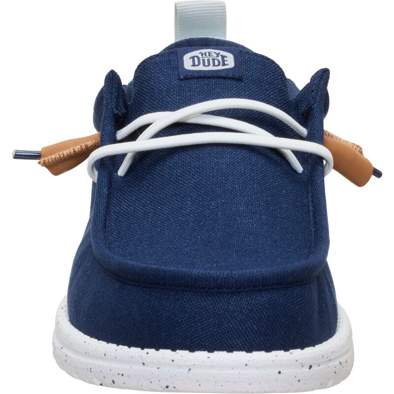 HEYDUDE Wally Craft Linen Men's Navy Blazer/Multi