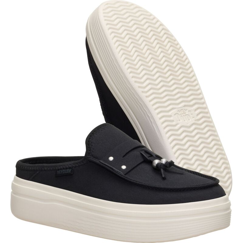 HEYDUDE Austin Lift Penny Tassel Women's Black