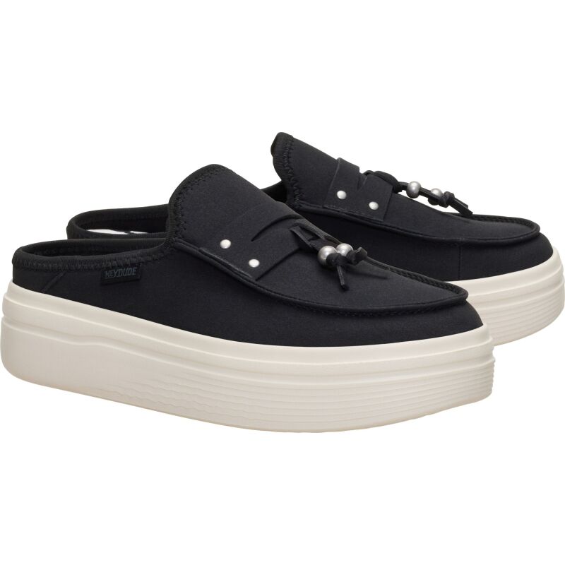 HEYDUDE Austin Lift Penny Tassel Women's Black