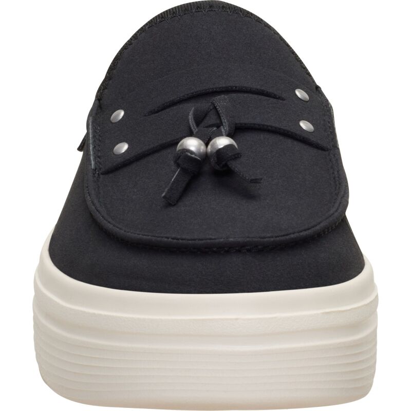 HEYDUDE Austin Lift Penny Tassel Women's Black