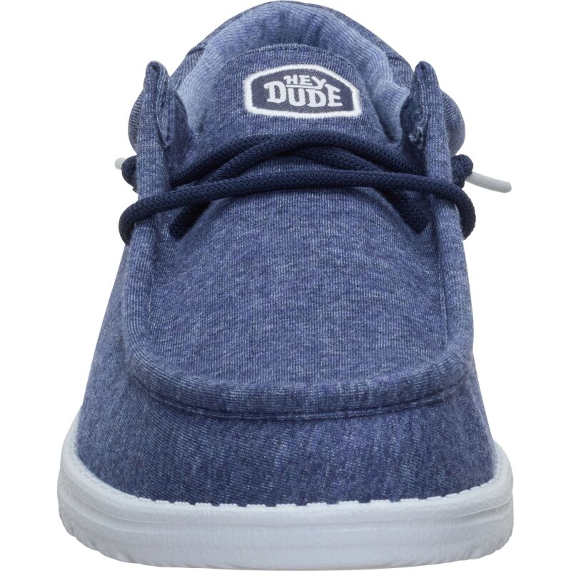 HEYDUDE Wally Stretch Jersey Men's Navy