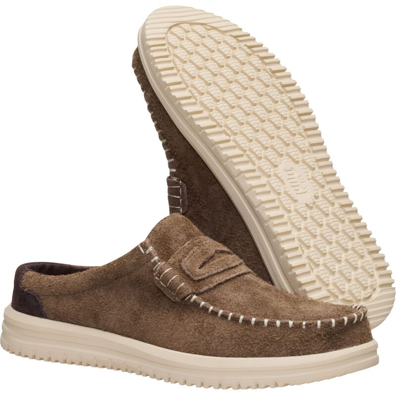 HEYDUDE Wally NXT Mule Men's Teak Brown/Wood Ash