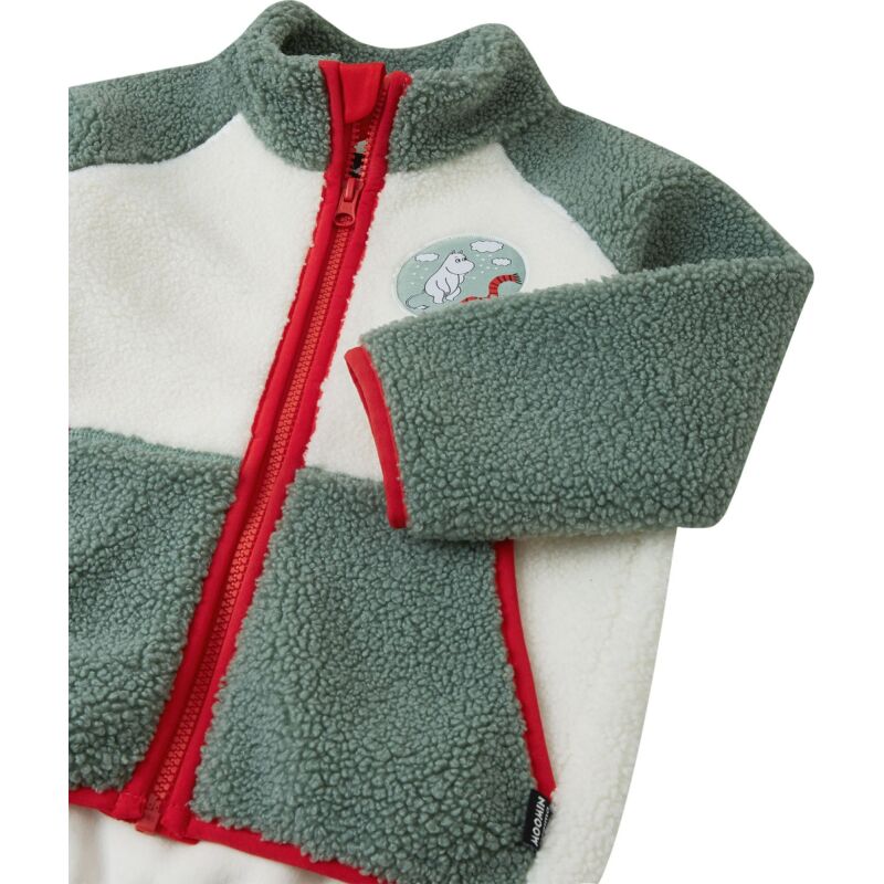 REIMA Toddlers' Sweater Moomin Kramgo 5200079E Stone Green 81B0