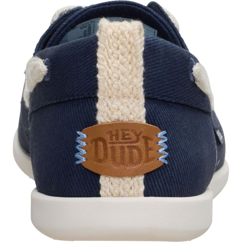 HEYDUDE Harbor Breeze Lo Washed Twill Women's Navy