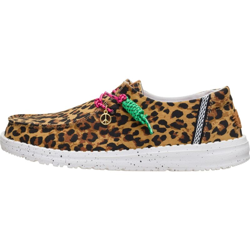 HEYDUDE Wendy Getaway Lace Women's Leopard