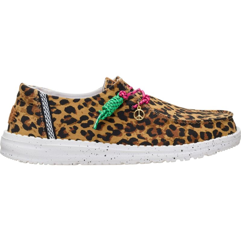 HEYDUDE Wendy Getaway Lace Women's Leopard