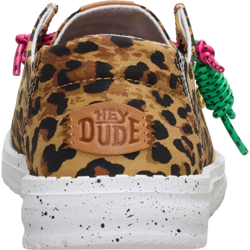 HEYDUDE Wendy Getaway Lace Women's Leopard