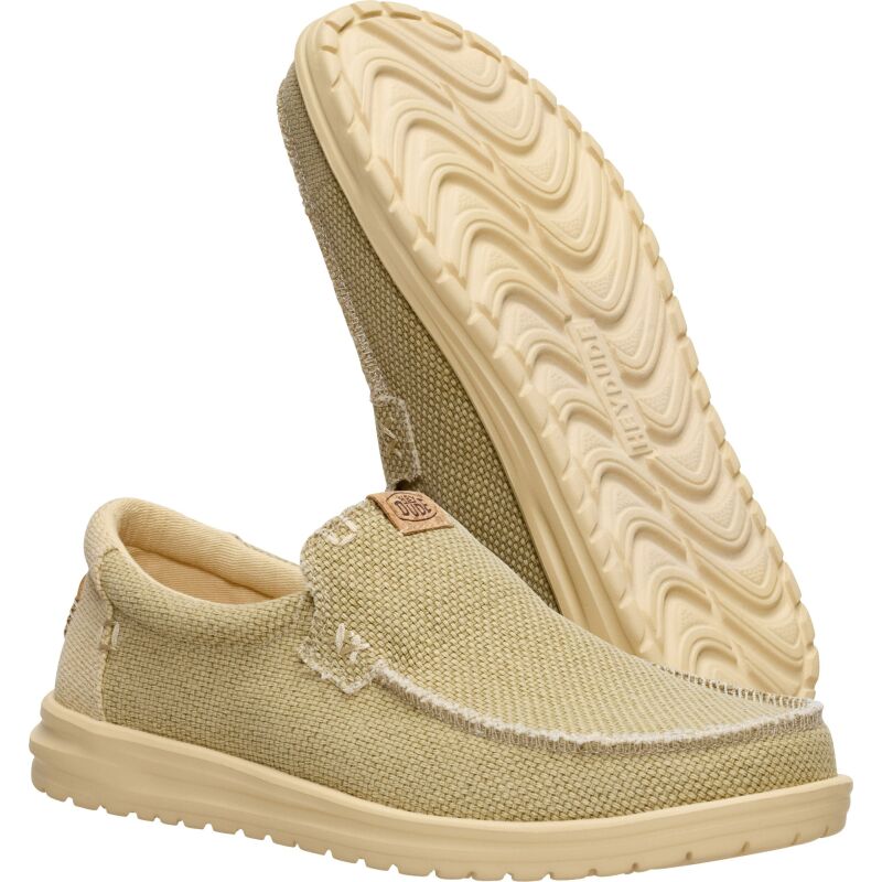 HEYDUDE Mikka Braided Men 40124 Olive Grey/Boulder Tan