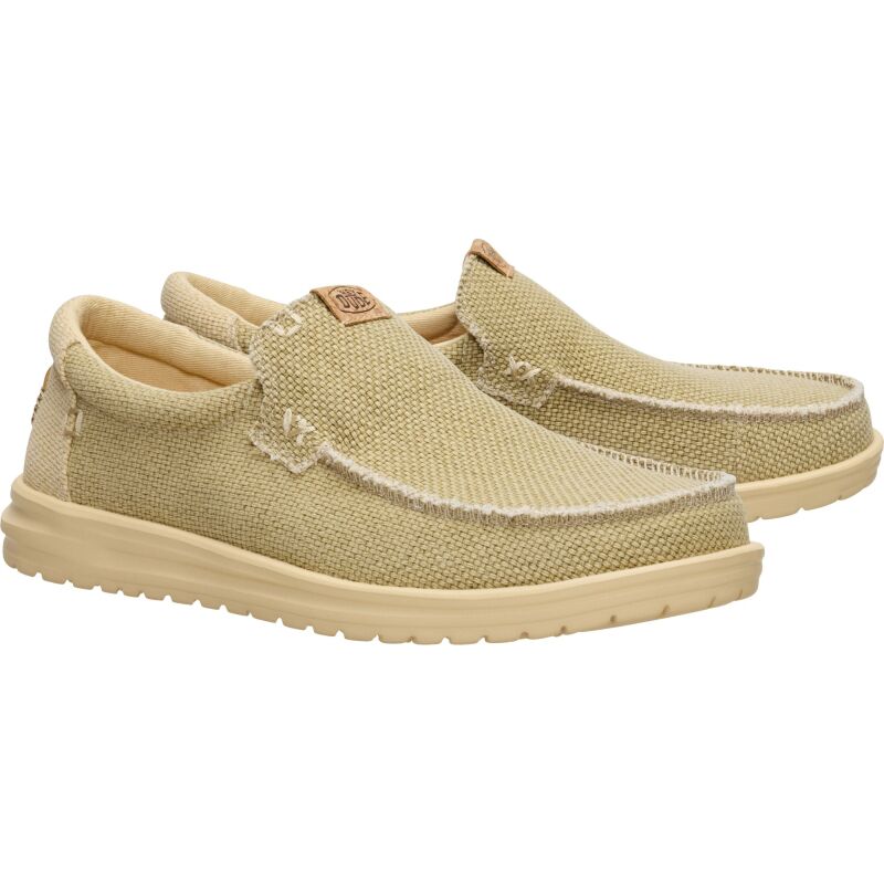 HEYDUDE Mikka Braided Men 40124 Olive Grey/Boulder Tan