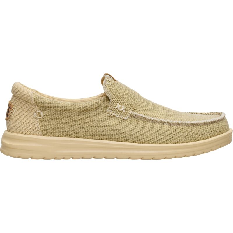 HEYDUDE Mikka Braided Men 40124 Olive Grey/Boulder Tan