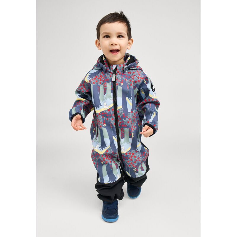 REIMA Softshell Overall Moomin Mjosa 5100328C Soft black 9786