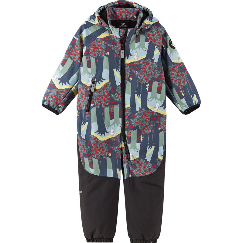REIMA Softshell Overall Moomin Mjosa 5100328C Soft black 9786