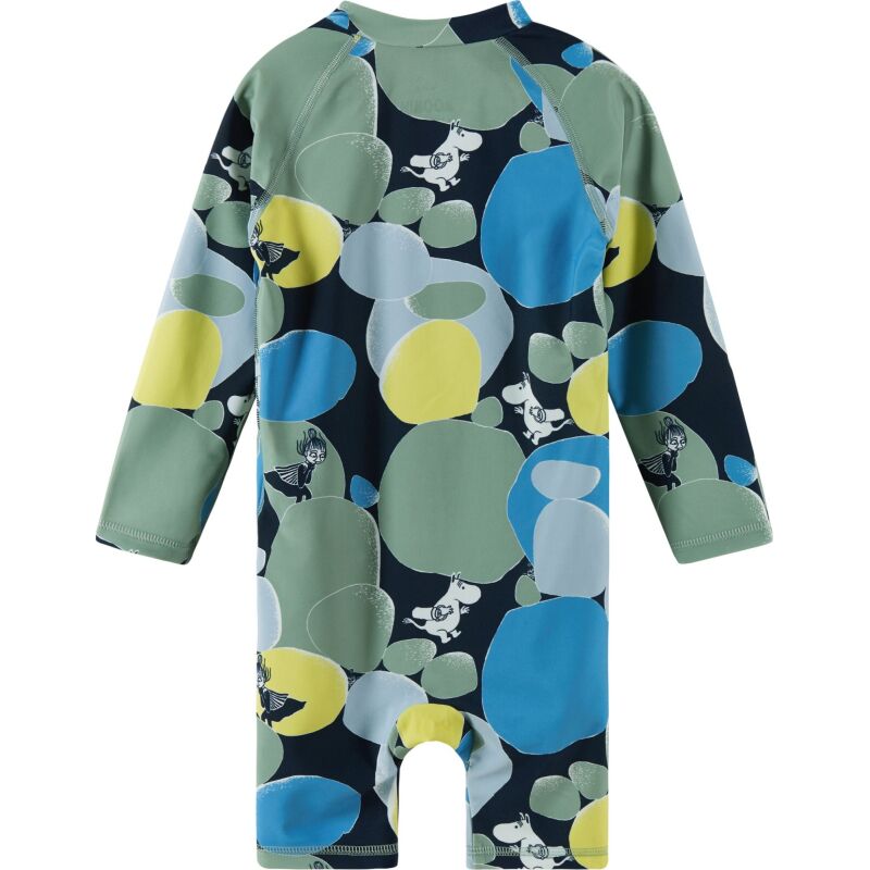 REIMA UPF 50+ Swimsuit Moomin Sandig 5200357B Stone Green 81B6