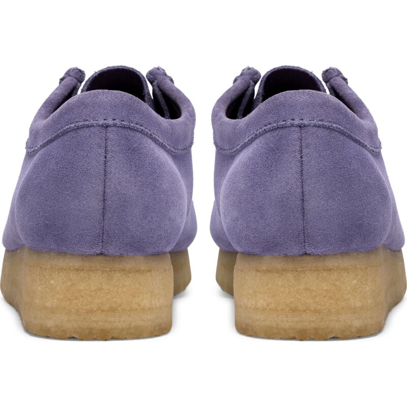 Clarks Wallabee Shoes Women's Purple Interest
