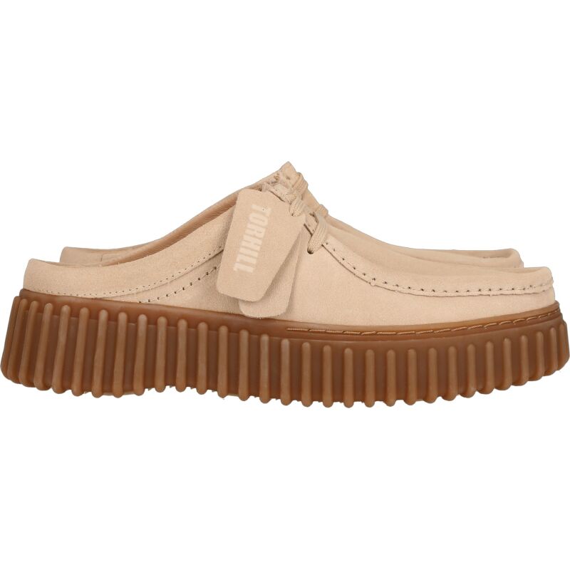Clarks Torhill Mule Women's Ecru Suede