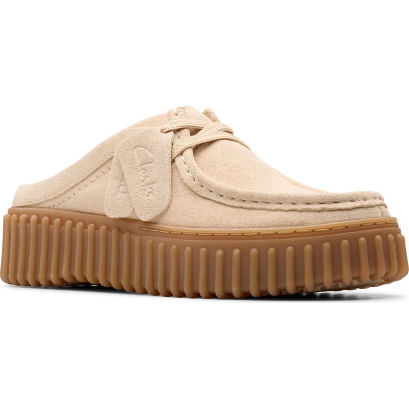 Clarks Torhill Mule Women's Ecru Suede
