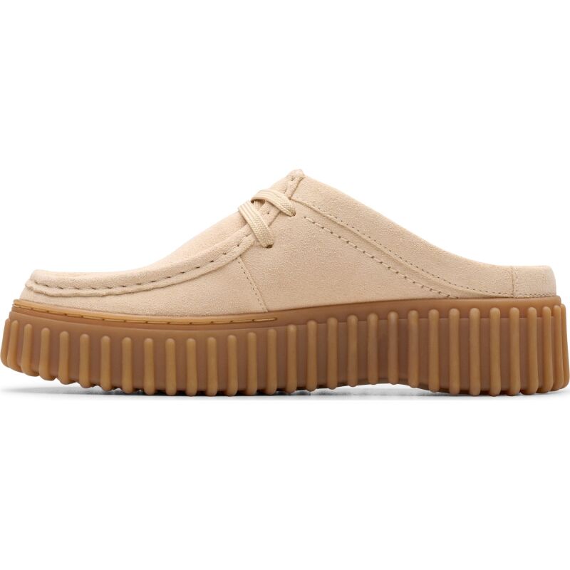 Clarks Torhill Mule Women's Ecru Suede