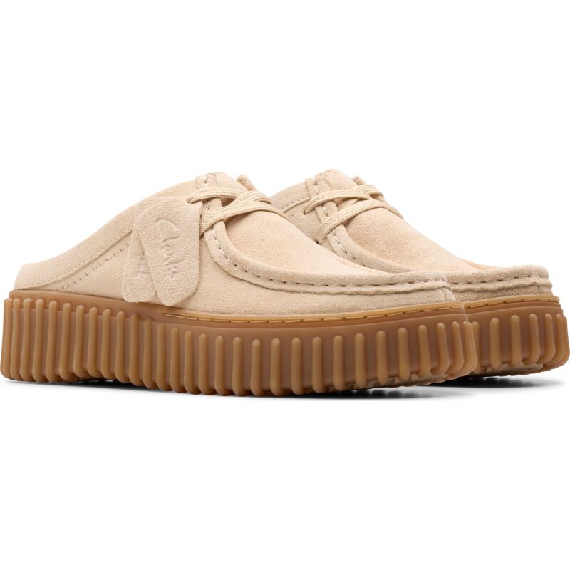 Clarks Torhill Mule Women's Ecru Suede