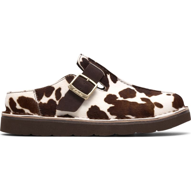 Clarks Solsbury Mule Women's Cow Print