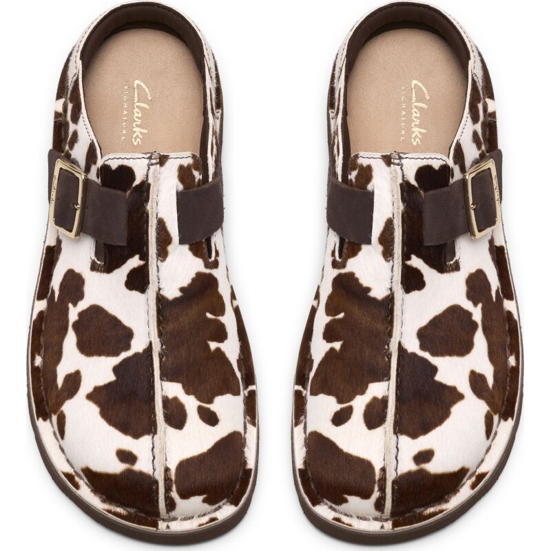Clarks Solsbury Mule Women's Cow Print