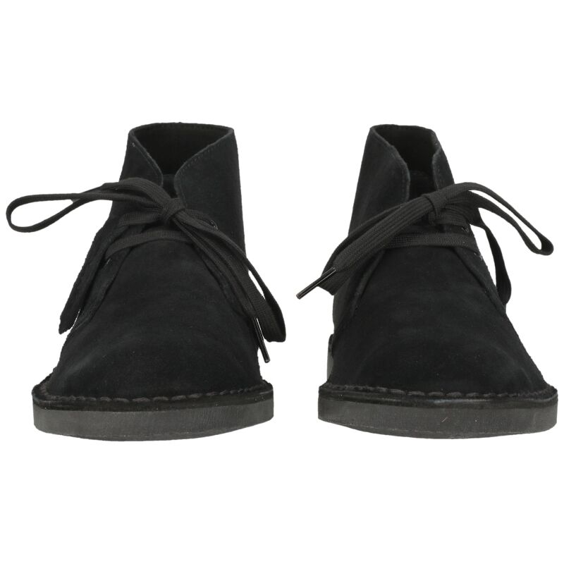 Clarks Desert Boot EVO Women's Black Suede