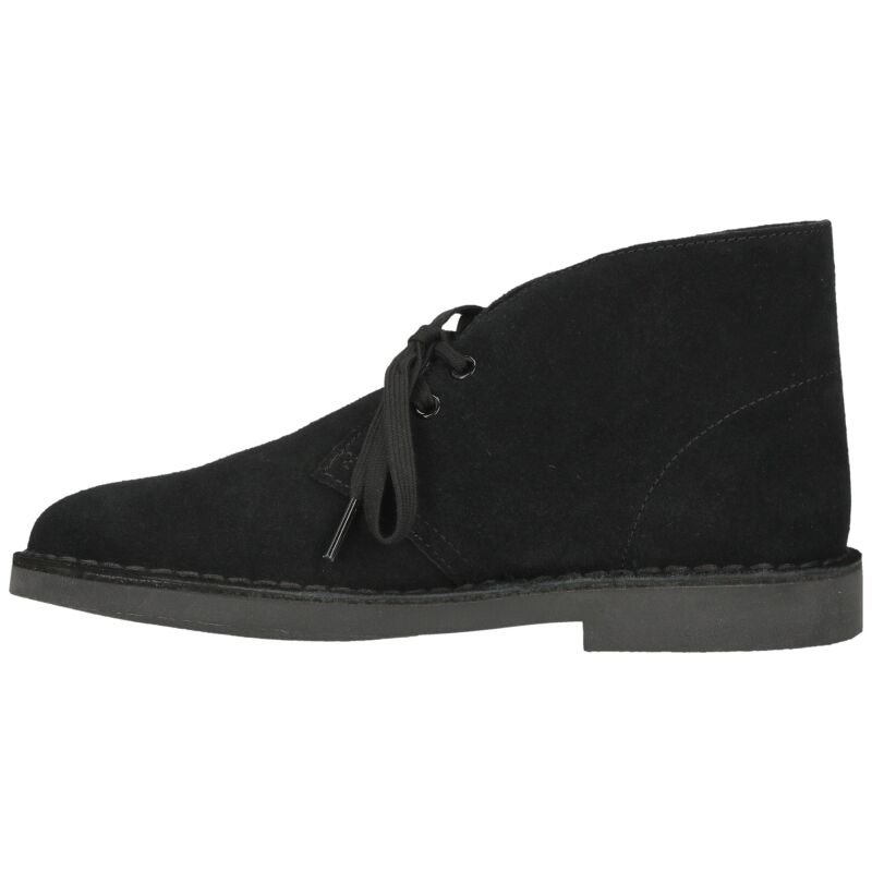 Clarks Desert Boot EVO Women's Black Suede