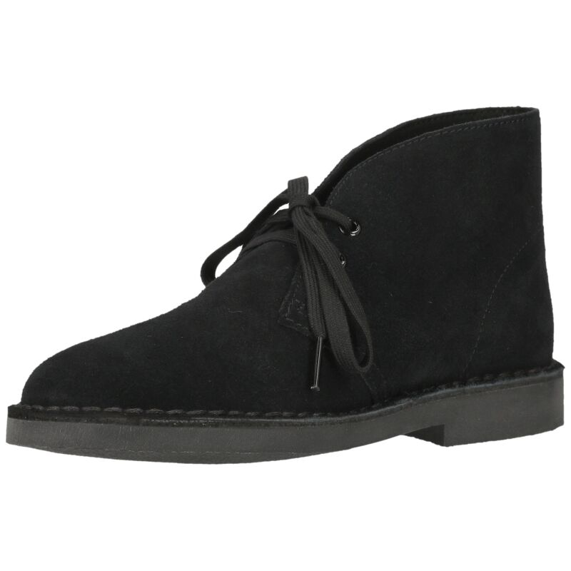 Clarks Desert Boot EVO Women's Black Suede