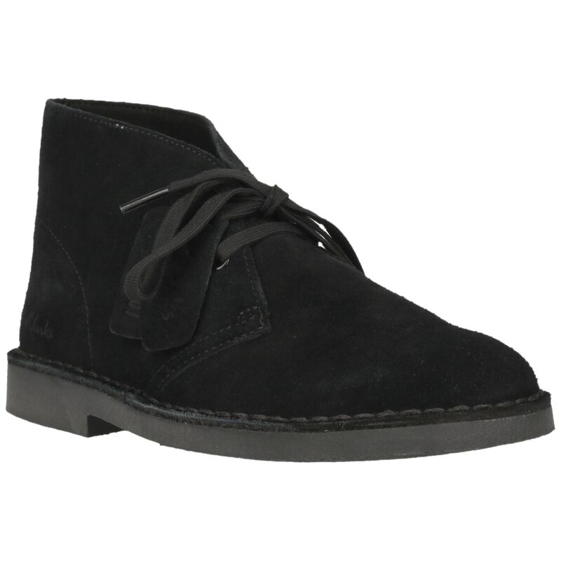 Clarks Desert Boot EVO Women's Black Suede