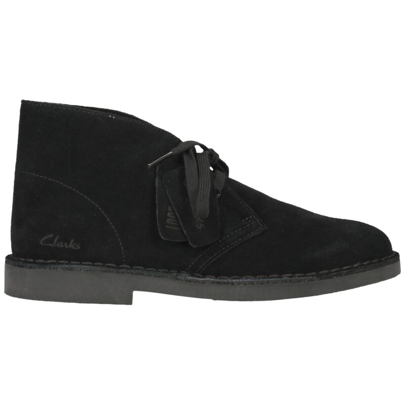 Clarks Desert Boot EVO Women's Black Suede
