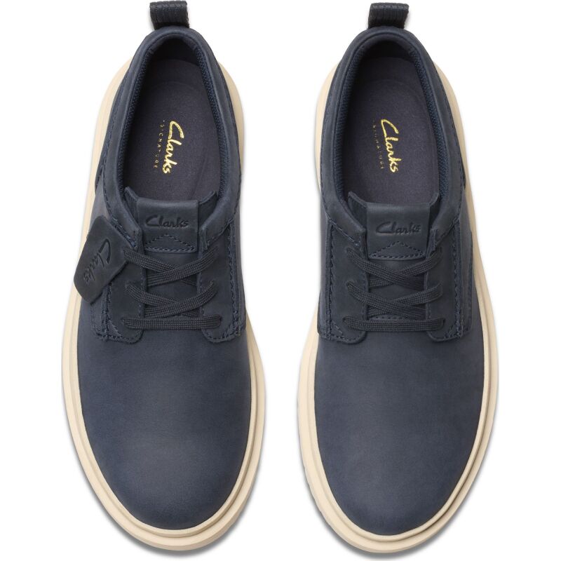 Clarks Polden Lace Men's Navy Leather