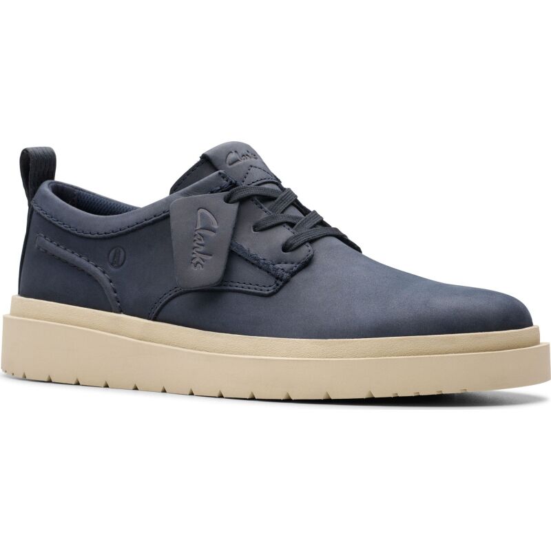 Clarks Polden Lace Men's Navy Leather