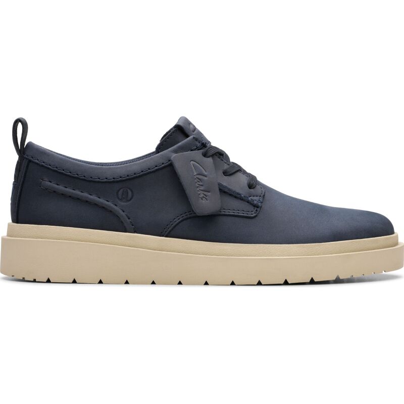 Clarks Polden Lace Men's Navy Leather