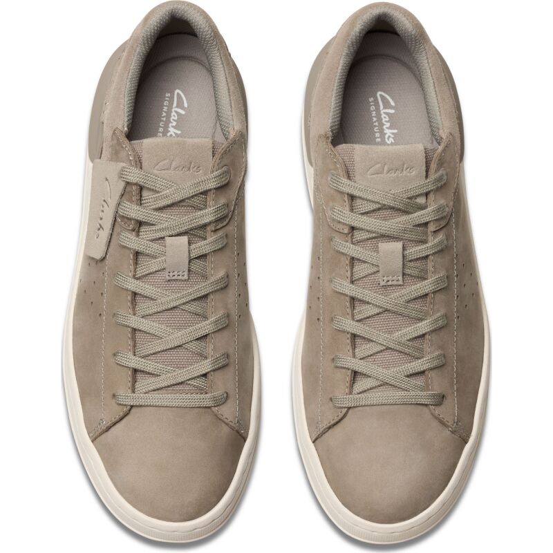 Clarks Courtlite 2 Run Men's Grey Nubuck