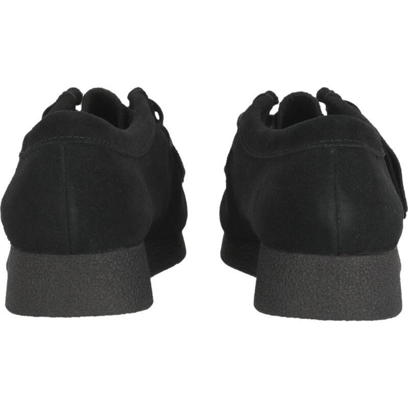 Clarks Wallabee EVO Shoe Women's Black Suede