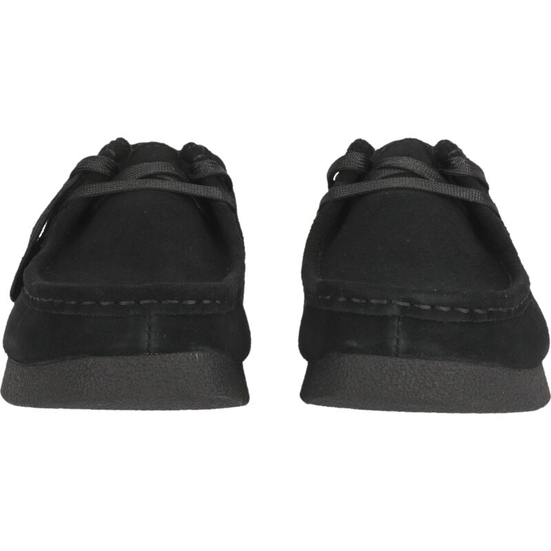 Clarks Wallabee EVO Shoe Women's Black Suede