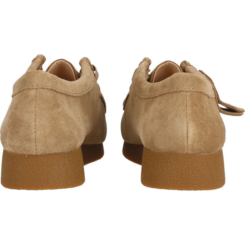 Clarks Wallabee EVO Shoe Women's Dark Sand Suede
