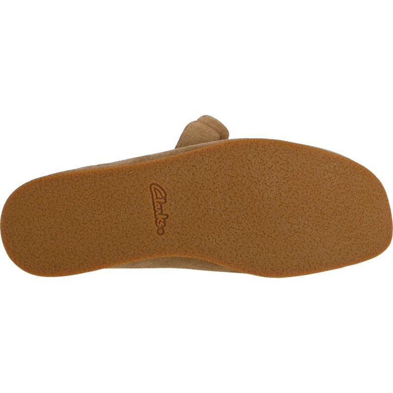 Clarks Wallabee EVO Shoe Women's Dark Sand Suede