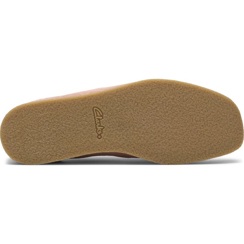 Clarks Wallabee EVO Shoe Women's Light Pink Suede