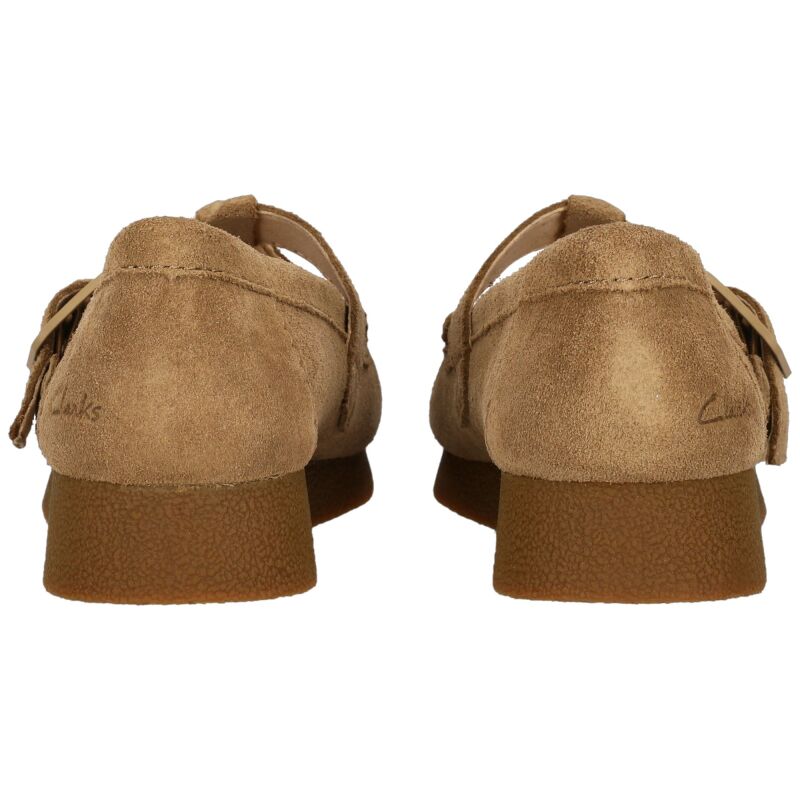 Clarks Wallabee EVO Bar Women's Dark Sand Suede