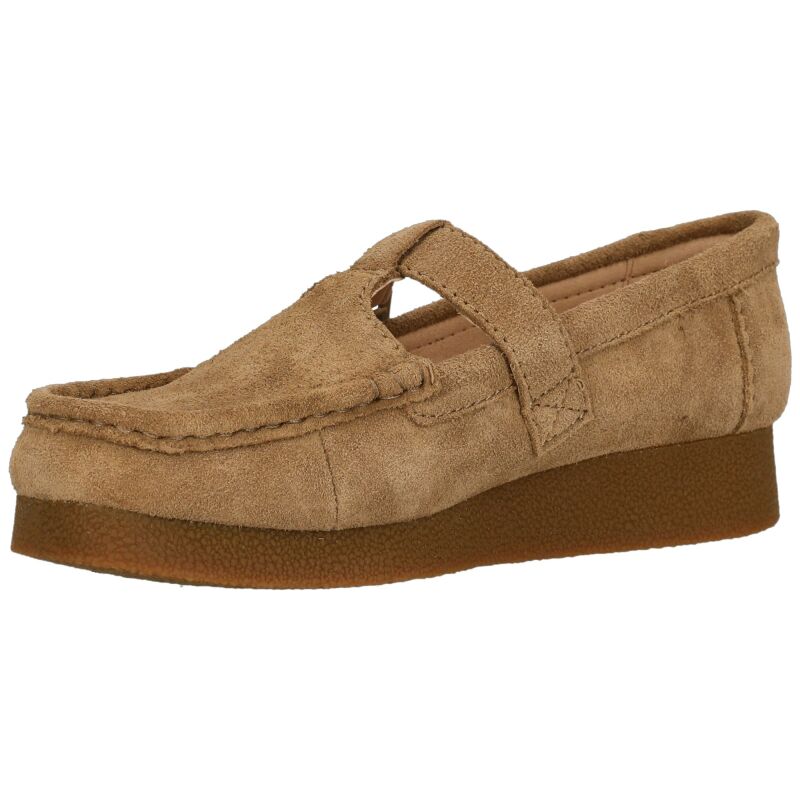 Clarks Wallabee EVO Bar Women's Dark Sand Suede