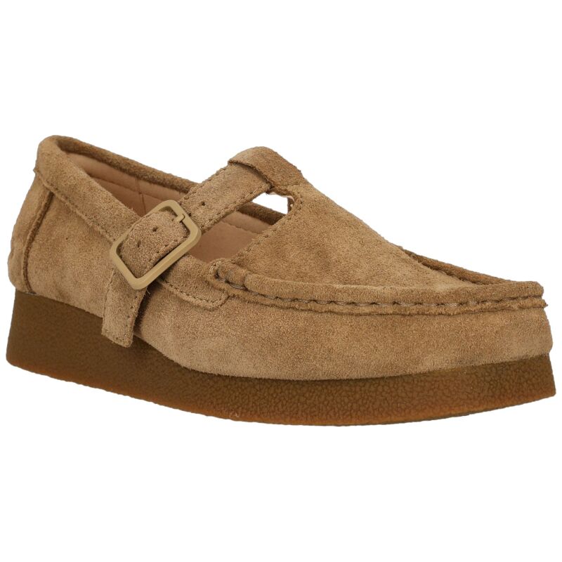 Clarks Wallabee EVO Bar Women's Dark Sand Suede